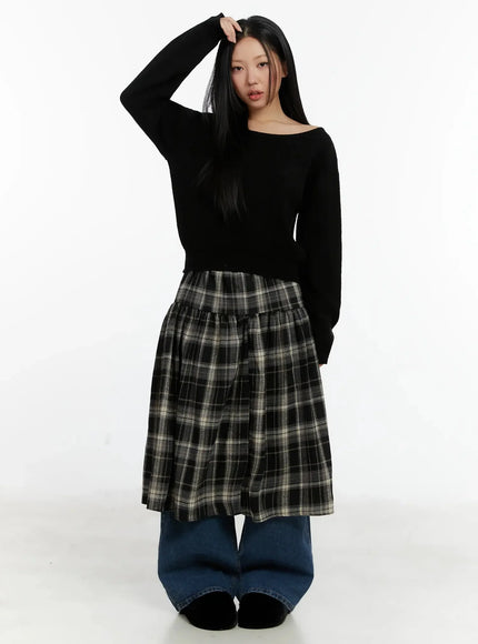 plaid-midi-skirt-id525