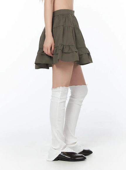 layered-ruffle-mini-skirt-cy505