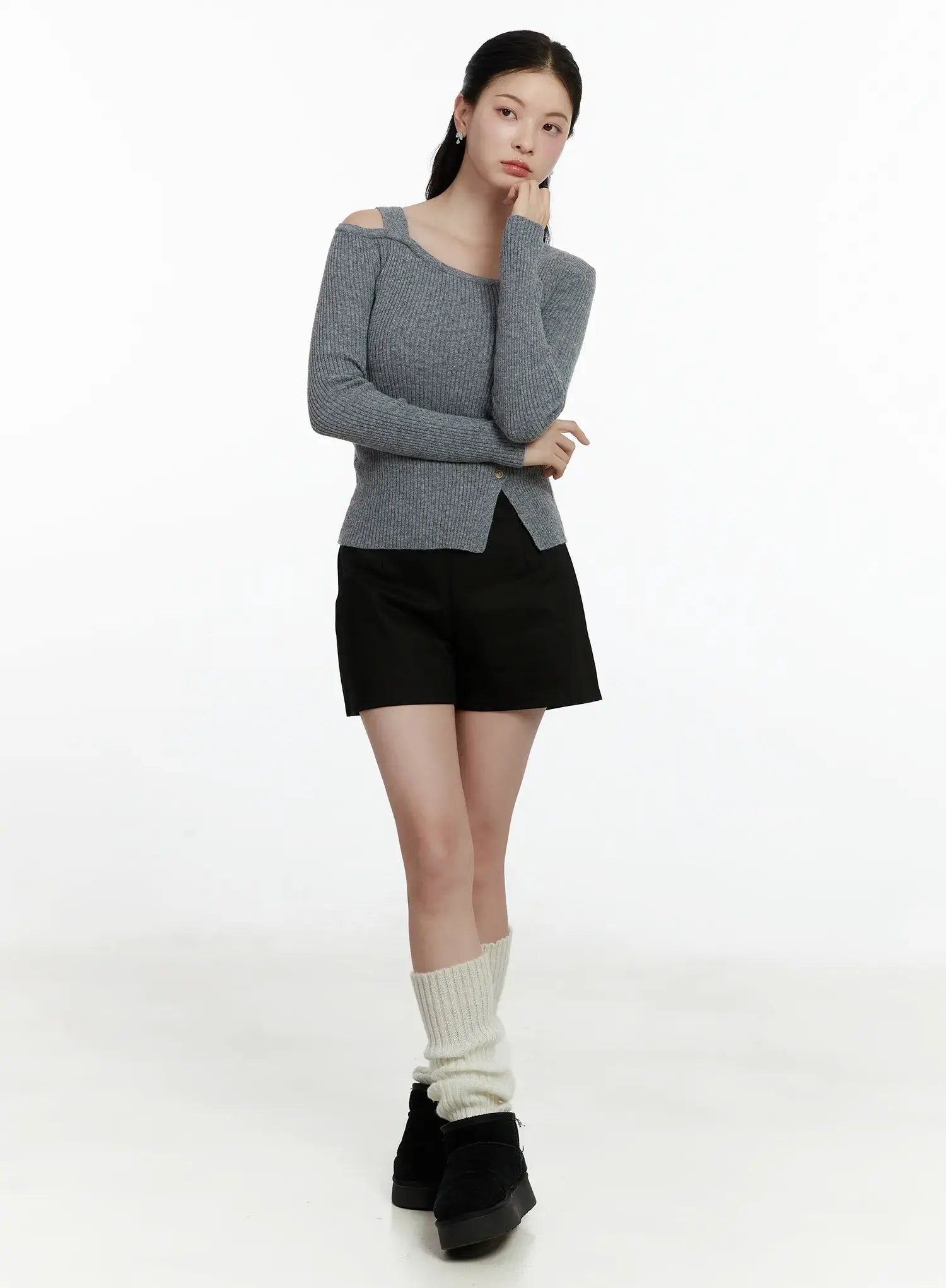 asymmetric-button-long-sleeve-knit-top-f502
