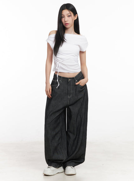 asymmetric-short-sleeve-wrap-shirt-iy516