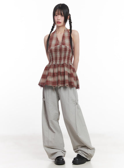 halter-neck-plaid-mini-dress-cu505