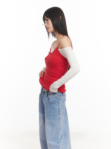 frill-trim-cami-top-ca523