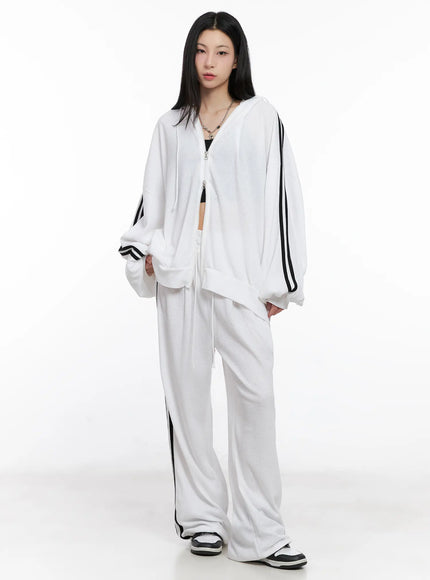 Waffle Knit Track Sweatpants CG525