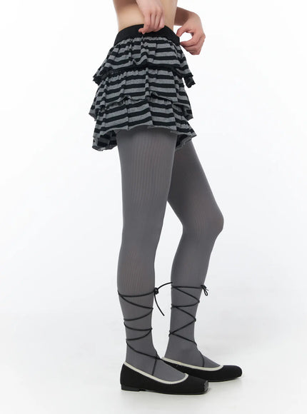 layered-ruffle-striped-skirt-cy506