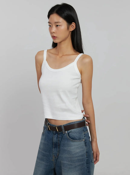 Round Neck Tank Top IJ508