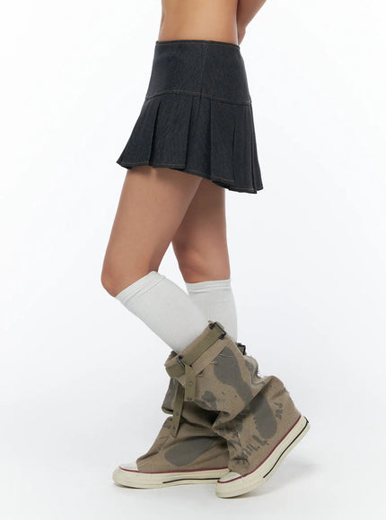 pleated-denim-mini-skirt-ca517