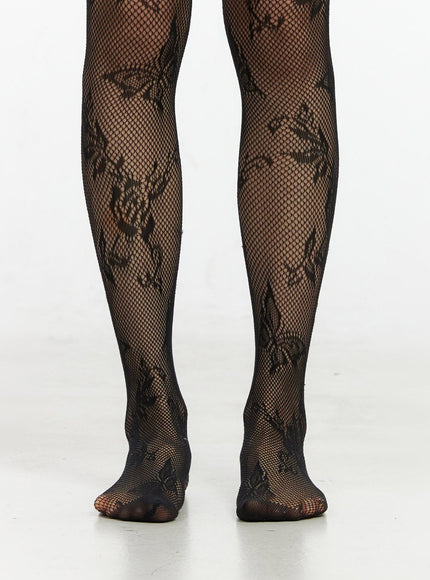 butterfly-floral-sheer-stockings-io430