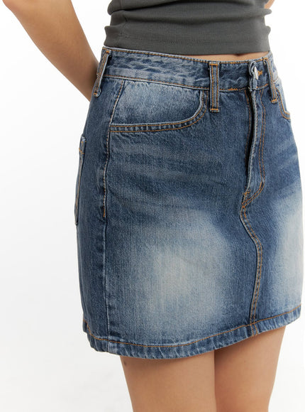 vintage-washed-denim-mini-skirt-cy403