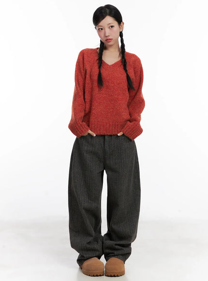 v-neck-long-sleeve-sweater-cn528