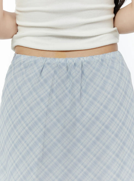 chiffon-flare-plaid-midi-skirt-iy507