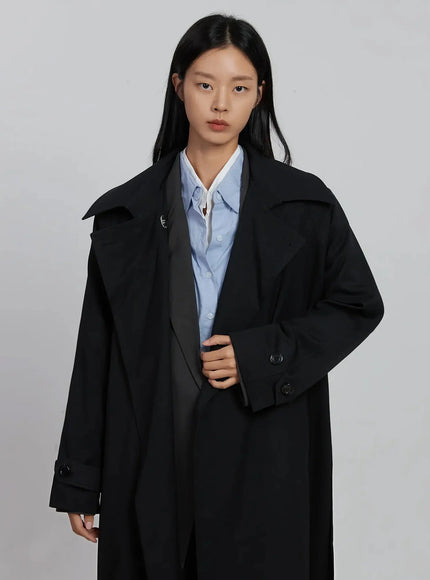 Tailored Trench Coat ID516