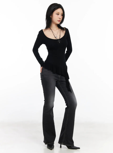 asymmetric-ruffle-edge-u-neck-top-cd1202