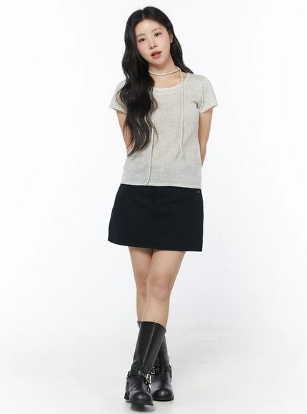 sheer-short-sleeve-top-and-scarf-cy522