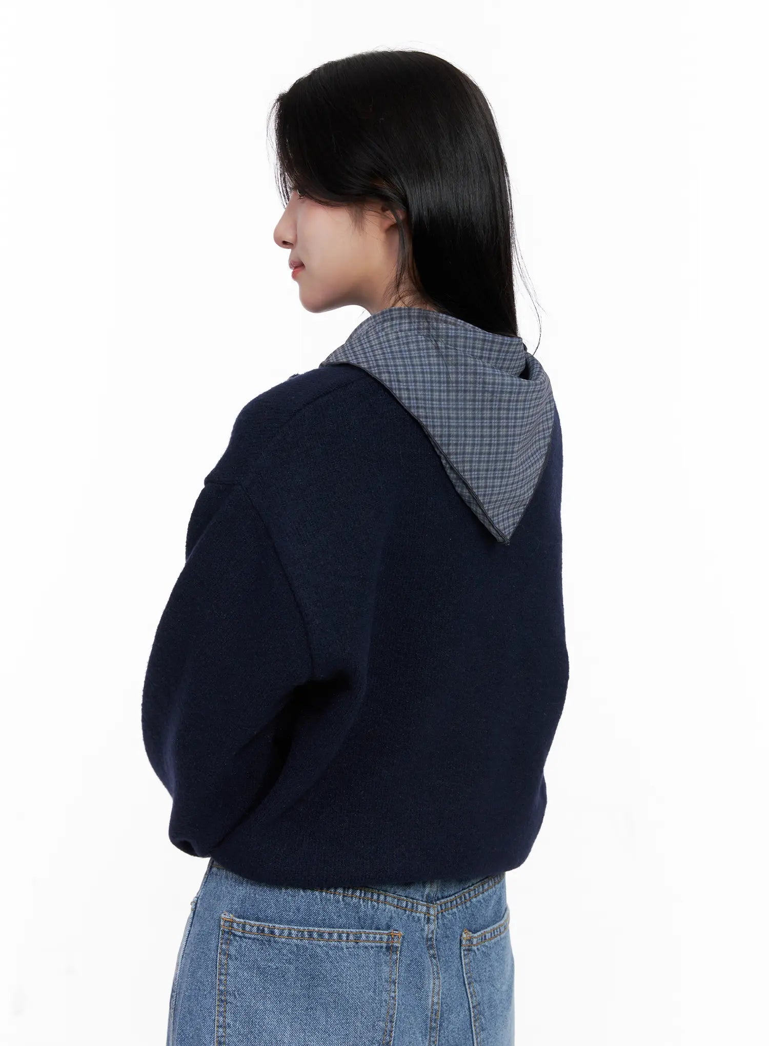 plaid-chiffon-scarf-co524