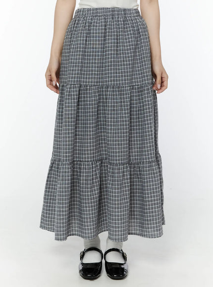 tiered-plaid-maxi-skirt-iy507