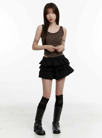 tiered-mini-skirt-ij516