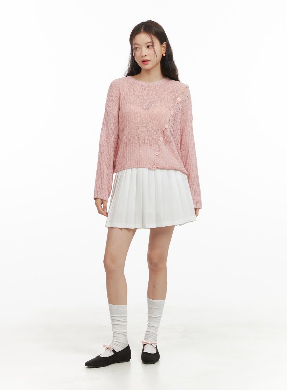 solid-pleated-mini-skirt-oy421