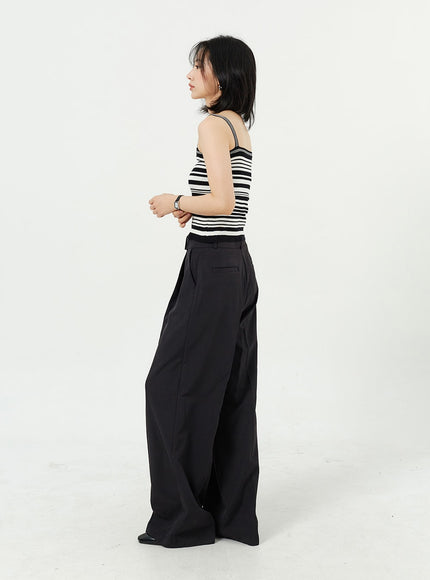 Pantalon large sur mesure OM309