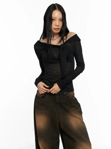 off-shoulder-sheer-long-sleeve-top-co529