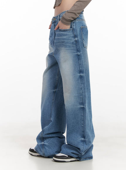 Kayla Washed Baggy Jeans CJ524