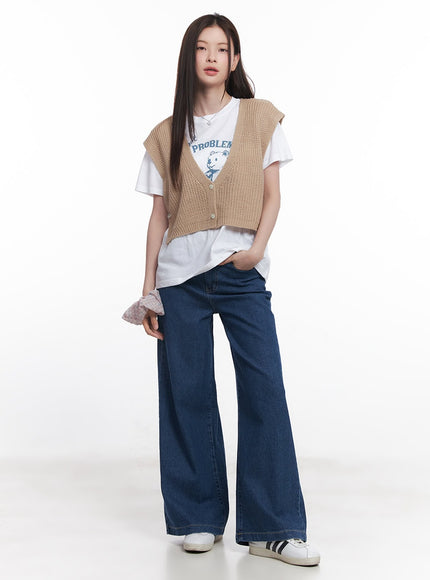 buttoned-knit-crop-vest-top-cy515