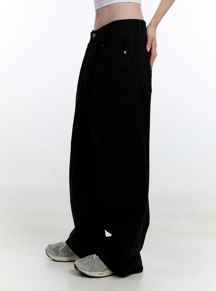 Oversized Comfy Cotton Trousers CJ522