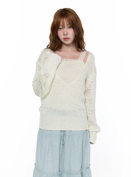 loose-fit-deep-v-neck-knit-cardigan-ca520