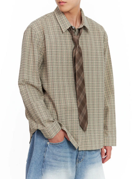 mens-casual-glen-plaid-print-tie-il514