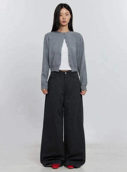 Classic Button-up Cardigan IS515