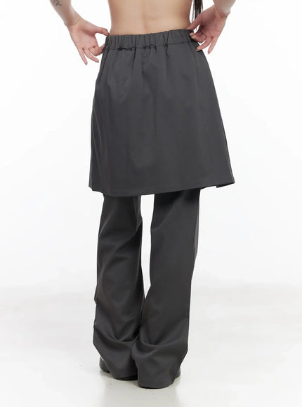 pleated-layered-skirt-pants-cf523