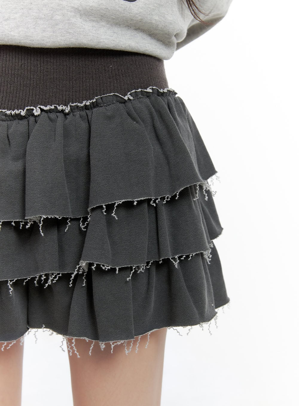 distressed-layered-frill-mini-skirt-cg421