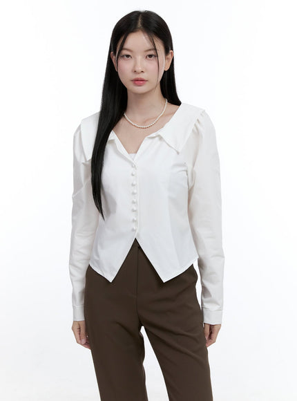 slit-collar-buttoned-blouse-oo429