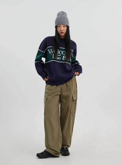 Pantalon de survêtement Cargo Baggy CJ319