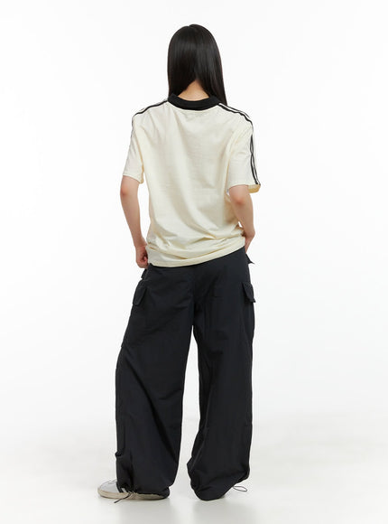 solid-cargo-chic-nylon-pants-cl422