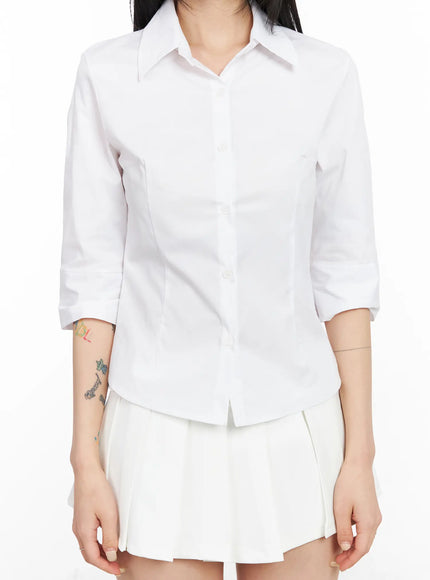Classic 3/4 Sleeve Shirt CM516