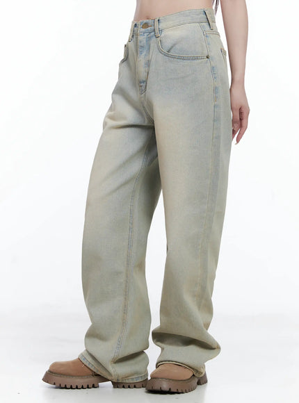 Lillie Light Wash Wide-Leg Jeans CS501