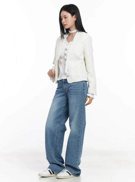 Elegant Scarf and Blazer Set CJ519