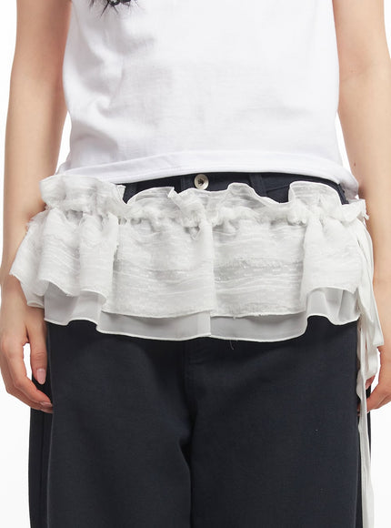 frill-lace-string-layering-mini-skirt-ca503