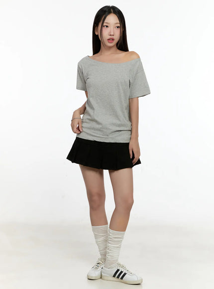 Pleated Mini Skirt CG501