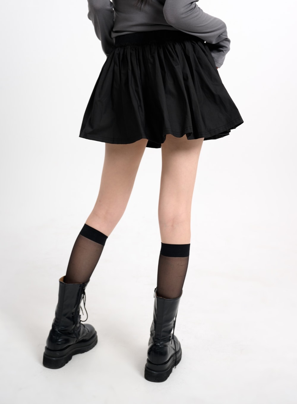 basic-ruffle-hem-mini-skirt-cm415