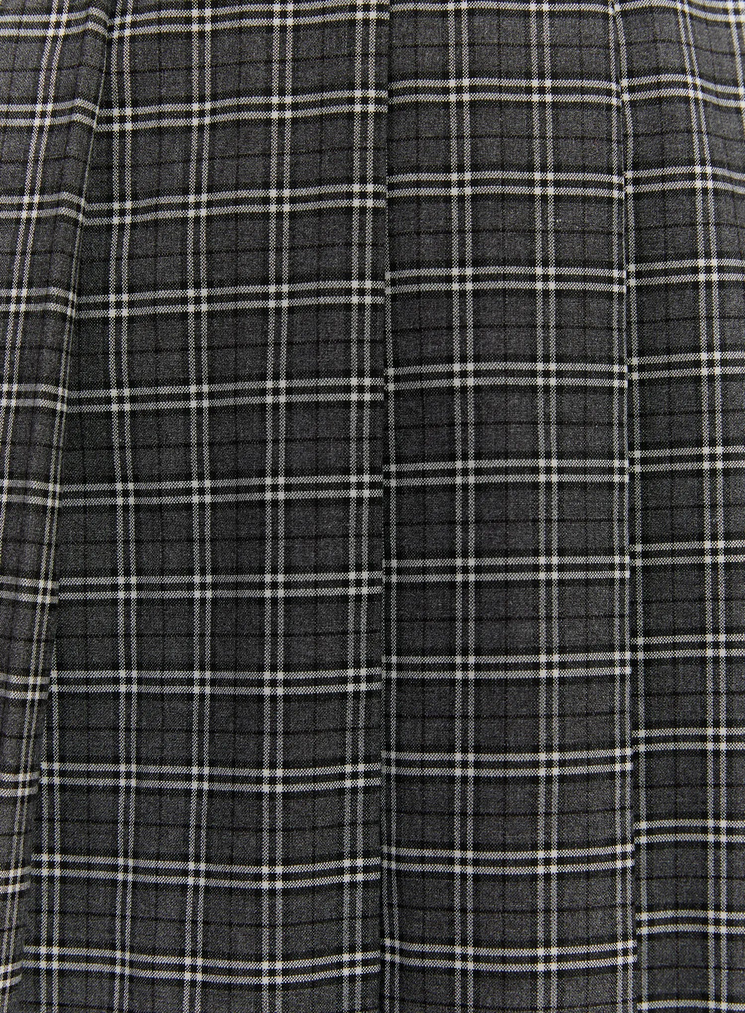 Plaid A-Line Midi Skirt CM510