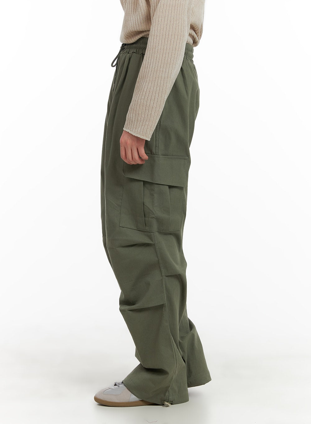 Men's Wide Fit Cargo Pants IA402 - Korean Men's Fashion | LEWKIN – LEWKIN -  EUROPE