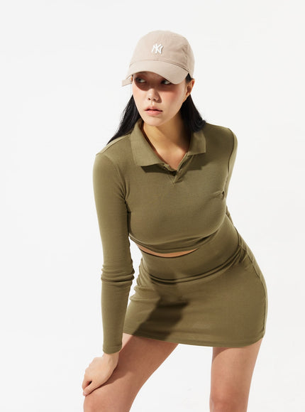 Top And Mini Skirt Set IM306