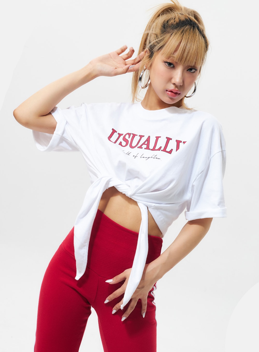 Bow Graphic Tee IL317