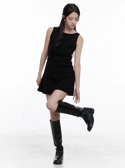 Elegant Sleeveless Mini Dress CS519