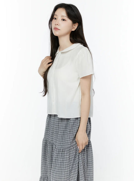 puff-sleeve-round-collar-blouse-iy507