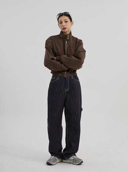 Mid-Rise Baggy Jeans CF307