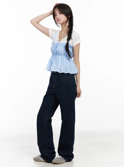 ruffle-shirred-cami-top-cm531