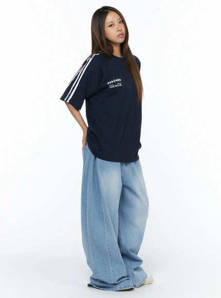 casual-striped-sleeve-tee-ca516