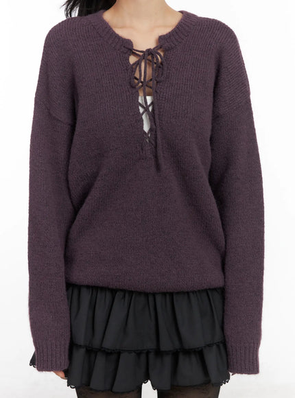 two-way-eyelet-lace-up-knit-sweater-cd505